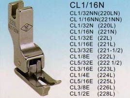 Лапка для отстрочек CL 1/32"