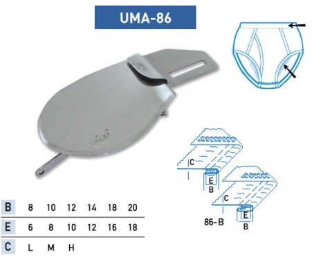 Приспособление UMA-86-B 10-8 мм
